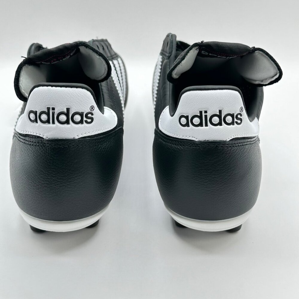 Mens Adidas Copa Mundial Leather Soccer Cleats Black Made In Germany 015110 Sz10 - Picture 4 of 9